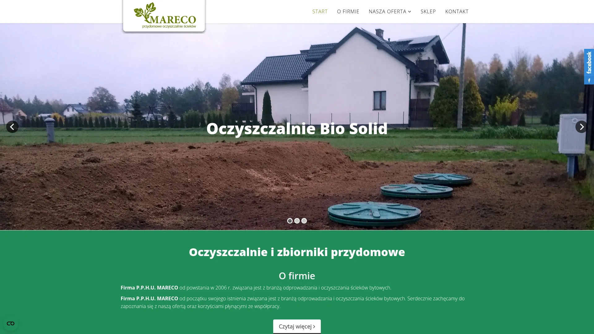 Zrzut ekranu MARECO